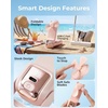 image:imageFrSara Portable Handheld Fan Small Rechargeable Personal Mini Fan Summer Travel Essentials with 3Speed 2000mAh Great for Outdoor Makeup Ideal Gift for Girls Ladies Teens Birthday BeigeHot Pink