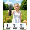 image:imageFrSara Portable Handheld Fan Small Rechargeable Personal Mini Fan Summer Travel Essentials with 3Speed 2000mAh Great for Outdoor Makeup Ideal Gift for Girls Ladies Teens Birthday BeigeJet Black