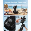 image:imageFrSara Portable Handheld Fan Small Rechargeable Personal Mini Fan Summer Travel Essentials with 3Speed 2000mAh Great for Outdoor Makeup Ideal Gift for Girls Ladies Teens Birthday BeigeBlack